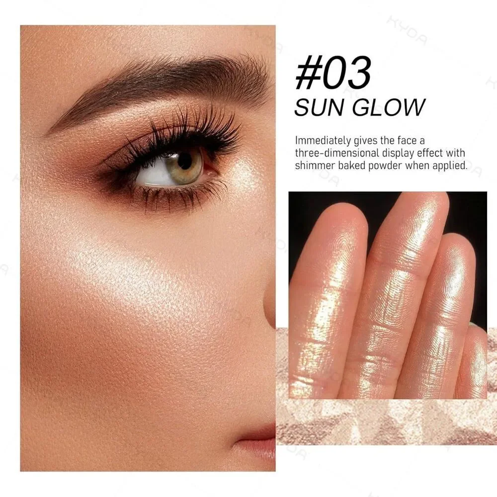 KYDA Sun Glow Face Highlighter High Glossy Face Palette
